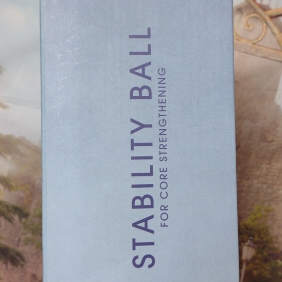 Lomi FITNESS NWT Stability Ball for Core Strengthening 25" Diam. with Pu… - Picture 4 of 5